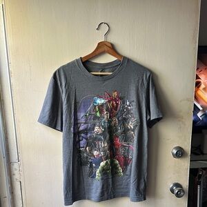 Marvel Heroes Graphic Tee - Gray